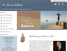 Tablet Screenshot of drdanielgoldberg.com